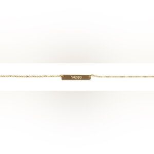Jook and Nona Happy Bar Necklace